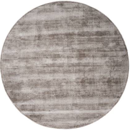 Veer Carpets  Vloerkleed Cos - Viscose Taupe Rond ø150 cm