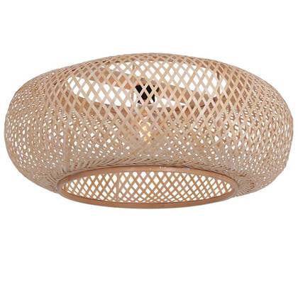 Steinhauer - kap - Shade - naturel - bamboe hout - Ø 60cm - E27 - K2000HS