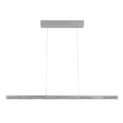 Steinhauer - hanglamp - Bloc - staal - glas metaal - design lamp - LED - 3296ST Zilver