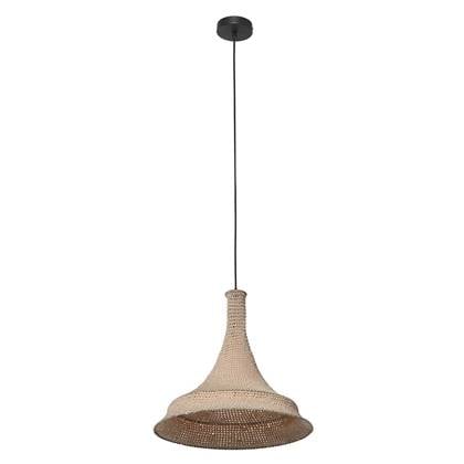 Anne Lighting - hanglamp - Marrakesch - - touw - Ø 50cm - E27 - 3394CR Crème