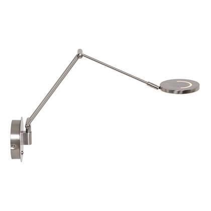 Steinhauer - wandlamp - Soleil - staal - glas metaal - bedlampje - LED - 3259ST Zilver