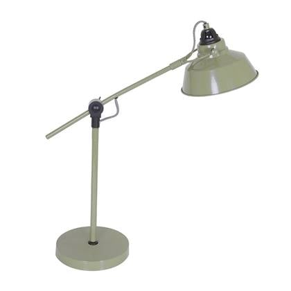 Mexlite - tafellamp - Nove - groen - metaal - Ø 18cm - E27 - 1321G