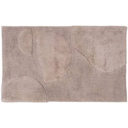 Veer Carpets  Badmat Boaz - Taupe 50 x 80 cm