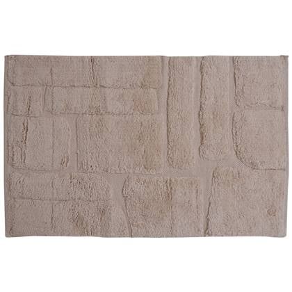 Veer Carpets  Badmat Bibi - Taupe 60 x 100 cm