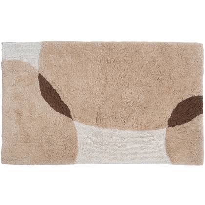 Veer Carpets  Badmat Bink - Beige 60 x 100 cm