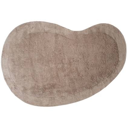 Veer Carpets  Badmat Bodi - Taupe 60 x 80 cm