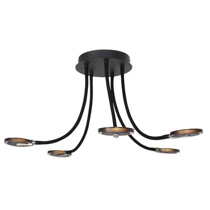 Steinhauer - plafonniere - Turound - - metaal - Ø 92cm - LED - 3376ZW Zwart