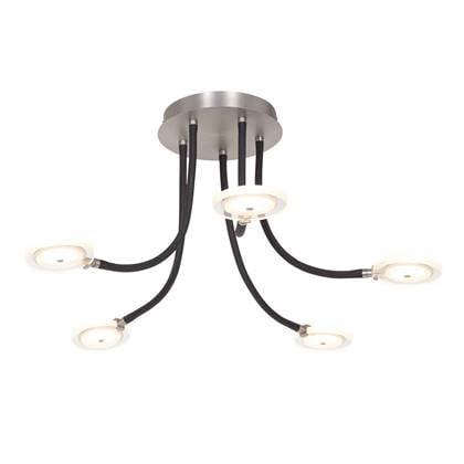 Steinhauer - plafonniere - Turound - staal - metaal - Ø 92cm - LED - 3375ST Zilver