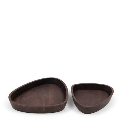 Rivièra Maison Riviera Maison Borneo Tray Set Of 2 pieces 45x37x7