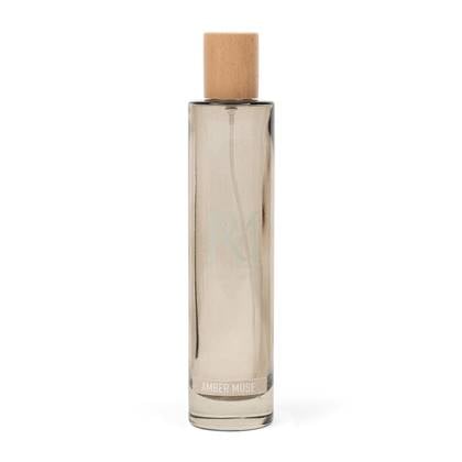 Riviera Maison Roomspray Bruin - Amber Muse - Glas (ØxH) 4x16
