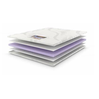 Comforter|topper NASA-VISCO-Traagschuim topmatras|6,5cm dik|CoolTouch VISCO VENTI-foam Topdek matras 100x200 cm