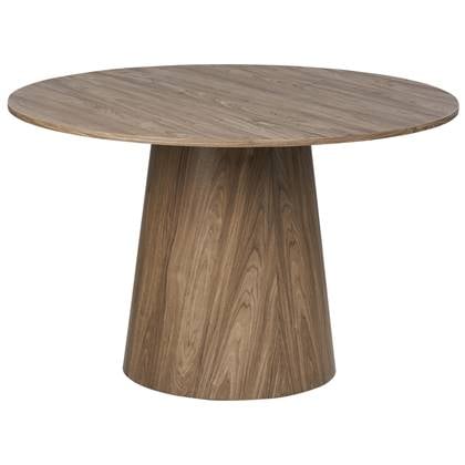 Beliani - OYEN - Eettafel - Natuurlijk - 120 cm - MDF Bruin