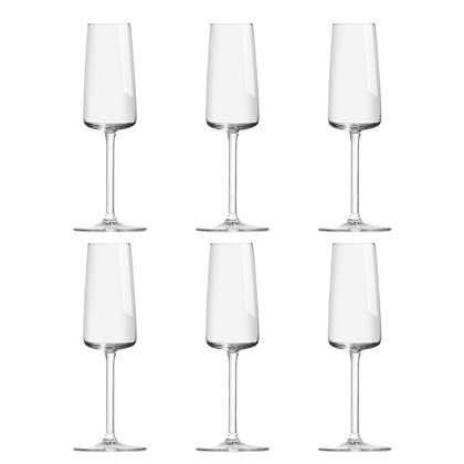 Royal Leerdam Champagneflûte Grandeur 22 cl - Transparant 6 stuks