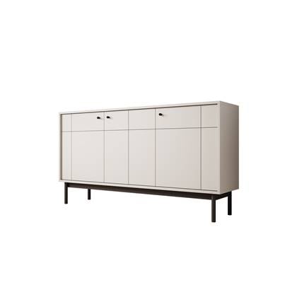 Meubella - Dressoir Jules - Beige - 154 cm