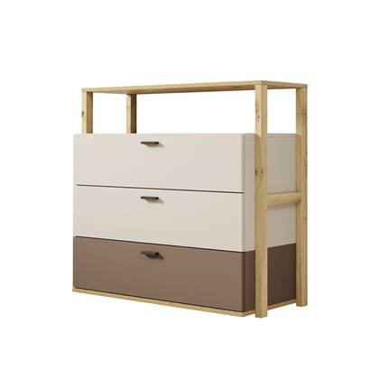 Meubella - Kinderladekast Livingston - Beige - 98 cm