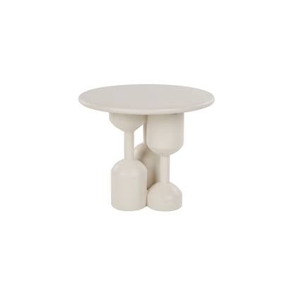 Housecraft Living Dec Bijzettafel Rond 55 cm Beige