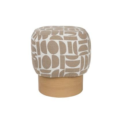 Housecraft Living Cyril Poef/ Krukje Beige