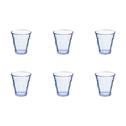 Duralex Waterglas Picardie 22 cl Blauw 6 stuks