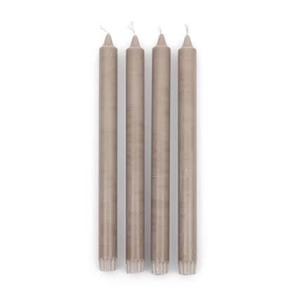 Riviera Maison gedraaide dinerkaars, kaarsen set - ECO Candle - Beige