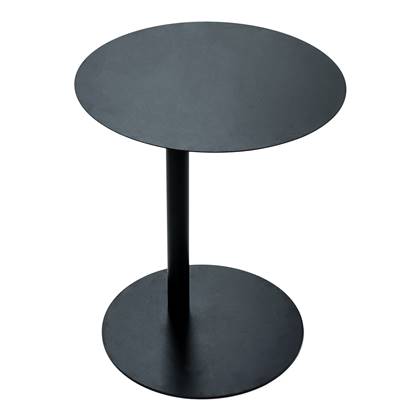 Spinder Design MERO Bijzettafel - Zwart - Basic Black