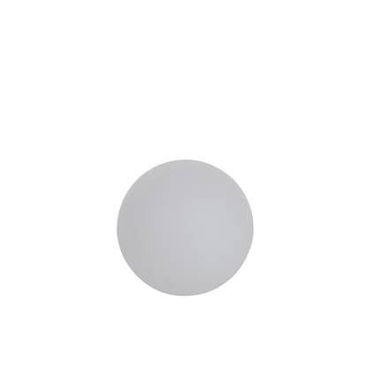 Lamp Bol Buiten Led Plastiek Mix Large Wit