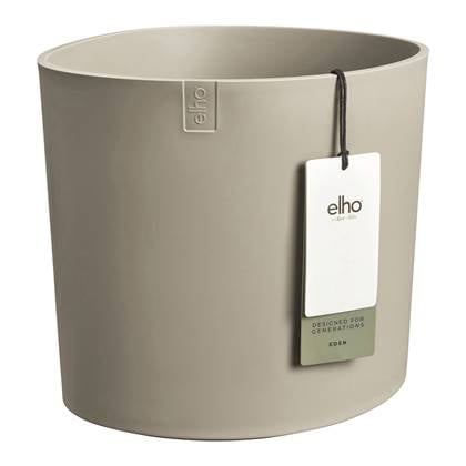 Elho Eden 30 - Grijs - L 31 x B x H 28 cm - Binnen en Buiten - 100% gerecycled