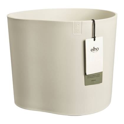 Elho Eden 35 - Wit - L 36 x B x H 32 cm - Binnen en Buiten - 100% gerecycled