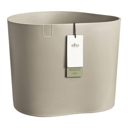 Elho Eden Aquacare Low 40 - Grijs - L 44 x B x H 35 cm - Binnen en Buiten - 100% gerecycled