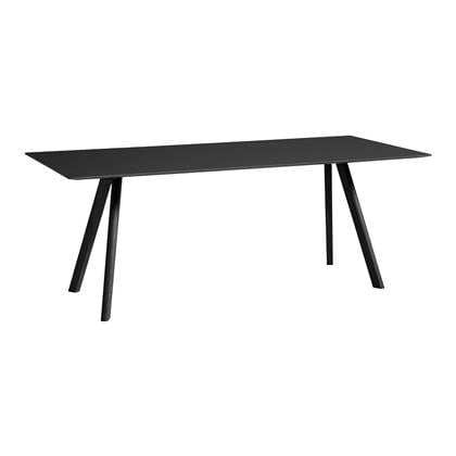 HAY CPH30 2.0 Eettafel - Black Eikenhout frame Black 