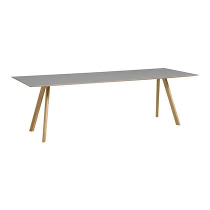 HAY CPH30 2.0 Eettafel - Eikenhout frame Grey linoleum 