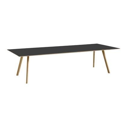 HAY CPH30 2.0 Eettafel - Eikenhout frame Black linoleum 