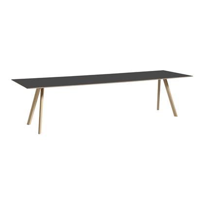 HAY CPH30 2.0 Eettafel - Eikenhout frame Black linoleum 