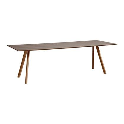 HAY CPH30 2.0 Eettafel - walnut frame walnut Dark