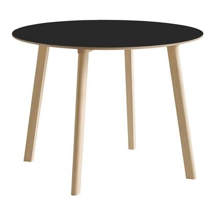 HAY CPH Deux 220 2.0 Eettafel - Ink Zwart / Beuken 