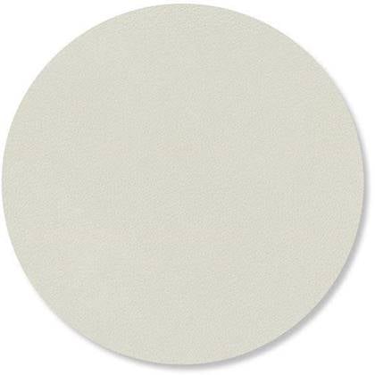 LIND DNA Onderzetter Nupo - Leer - Linen - ø 10 cm