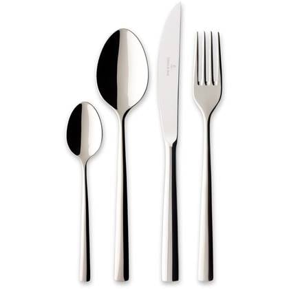 Villeroy & Boch Bestekset Piemont - RVS - 4-delig Zilver