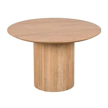 Lewis & Loft Lynn Ronde Eettafel Ø 120 cm – FSC®-gecertificeerd mangohout – Naturel