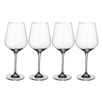 Villeroy & Boch Bordeaux Wijnglazen La Divina - 650 ml - 4 stuks Transparant