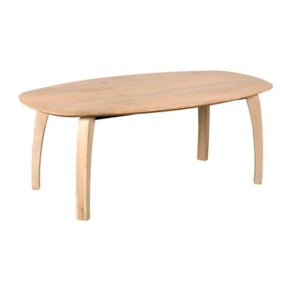 Lewis & Loft Eettafel Luna - Deens ovaal - 220 x 110 cm - Naturel Bruin