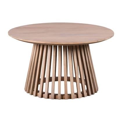 Lewis & Loft Salontafel Levi - FSC® mangohout - Rond ⌀70 - Naturel Bruin