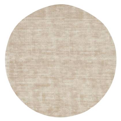MUST Living Carpet La Belle round small,Ø150 cm, , 100% viscose Beige