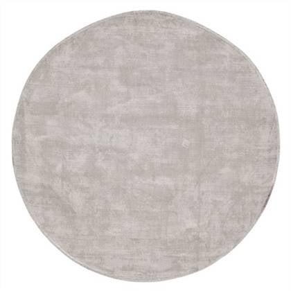MUST Living Carpet La Belle round large,Ø250 cm, light grey, 100% v... Grijs