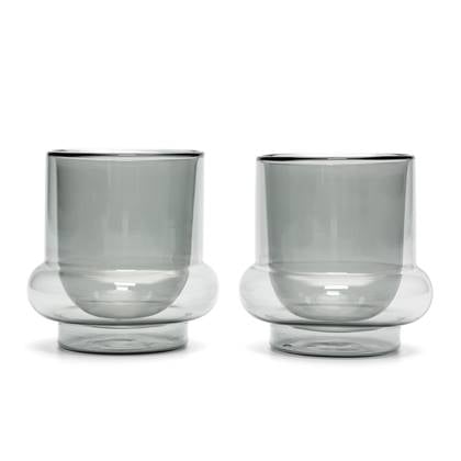 Tom Dixon Bump koffie mok set van 2 grijs