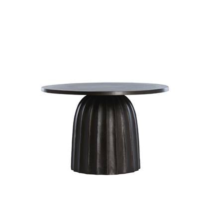 Light&living Bijzettafel Ø60x38 cm VEGLIA mat donker Bruin