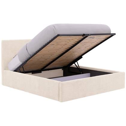 Goossens Bedframe Mysen Incl. lattenbodems + opbergruimte