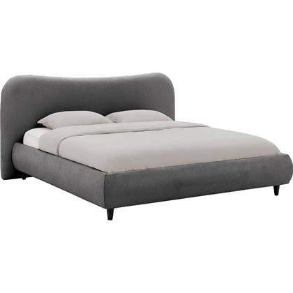 Goossens Bedframe Pecaro, 200 x 200 cm Grijs