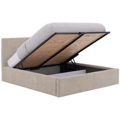 Goossens Bedframe Mysen Incl. lattenbodems + opbergruimte