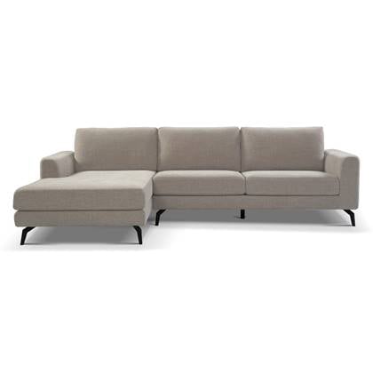 Anli-Style Tower living Highlands 2,5-seater AR + Chaise Lounge L Grijs