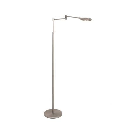 Steinhauer Oplaadbare Vloerlamp Soleil Staal Accu Led 6 Watt Zilver