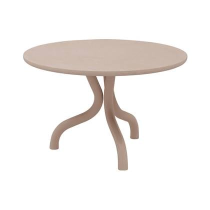 Goossens Excellent Eettafel Matera, Rond 120 cm Bruin